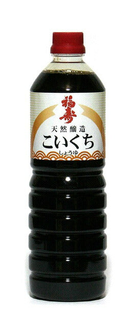 徳島県名産品 徳島の醤油　こいくちしょうゆ 1000ml ×6