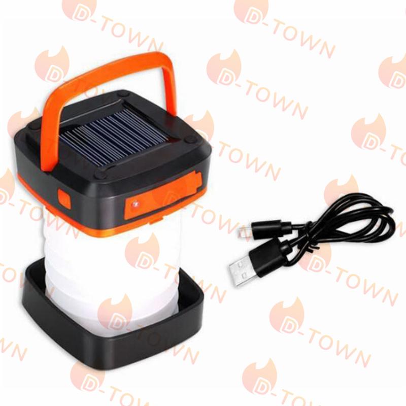 ランタン LED ソーラー 充電 LEDランタン 災害用 キャンプ ソーラーランタン 折りたたみ ランタン 停電対策 防災グッズ 緊急対策 w470A(オレンジ)