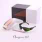 家庭用脱毛器 OPUS BEAUTY 03 ホワイト 冷却 強力 VIO 女性 メンズ ひげ こども 送料込み ※一部地域を除く ※沖縄離島配送不可