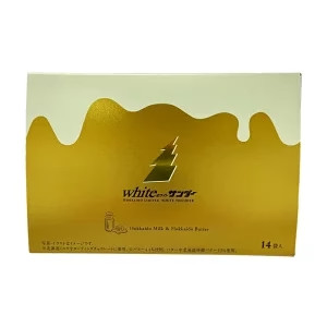 【北海道限定】ホワイトサンダー【14袋入×1箱】有楽製菓 ユーラク 新千歳空港 お土産 ブラックサンダー