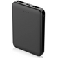 人気商品！【ブラック】モバイルバッテリー 6800mAh 大容量 超小型 ミニ型 超薄型 軽量 最小最軽最薄 急速充電 USB2ポート 楽々収納 携帯充電器 コンパクト スマホ充電器 PL保険