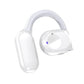 ワイヤレスイヤホン Bluetooth 5.3 ブルートゥースヘッドホン ヘッドセット 軽量 高音質 耳を塞がないイヤホン 防水 防汗 右耳 s072B(ホワイト)