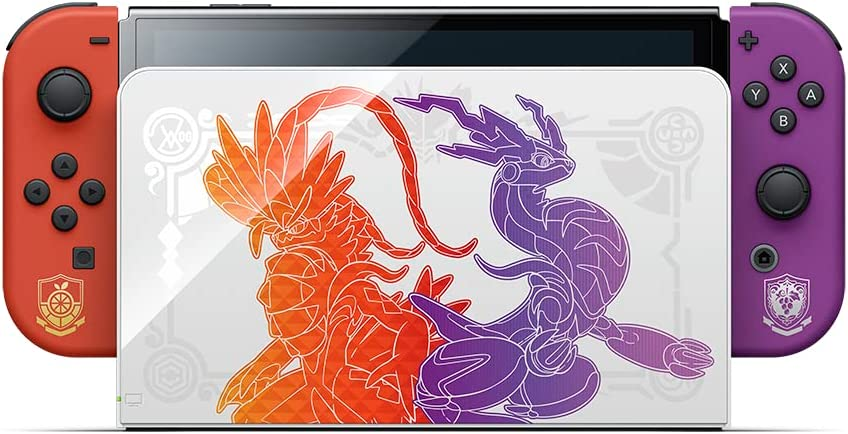 【新品未開封】Nintendo Switch（有機ELモデル） スカーレット・バイオレットエディション スイッチ