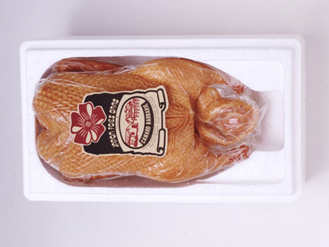 青森県名産品 バルバリー種　青森県産鴨フュメ・ド・カナール(1羽燻製)約1.1kg【お届け不可地域：沖縄・離島】