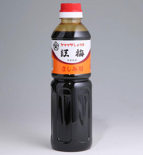 出雲市名産品 おいしい出雲認定品　かけしょうゆ紅梅 500ml×3