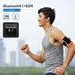 当日発送 レッド 耳掛け式 イヤホン Bluetooth 片耳 ブルートゥース 超軽量 IPX7防水 ノイズキャンセリング 自動ペアリング マイク内蔵 ハンズフリー通話 w241C(ホワイト)