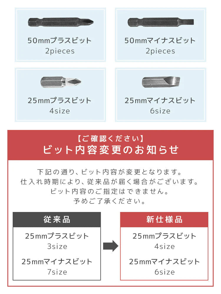 【グレー】電動ドライバー セット 小型 47点セット USB 充電式 変形 ビットセット コードレス コンパクト 軽量 家庭用 2Way トライバードリル ドリルドライバー DIY ドリル ドライバー 大工 工具 六角レンチ 工具セット 女性