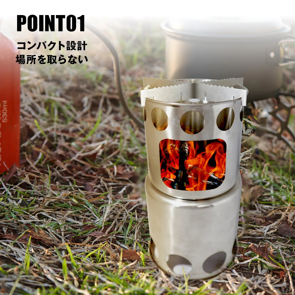 ウッドストーブ COMPACT WOOD STOVE R