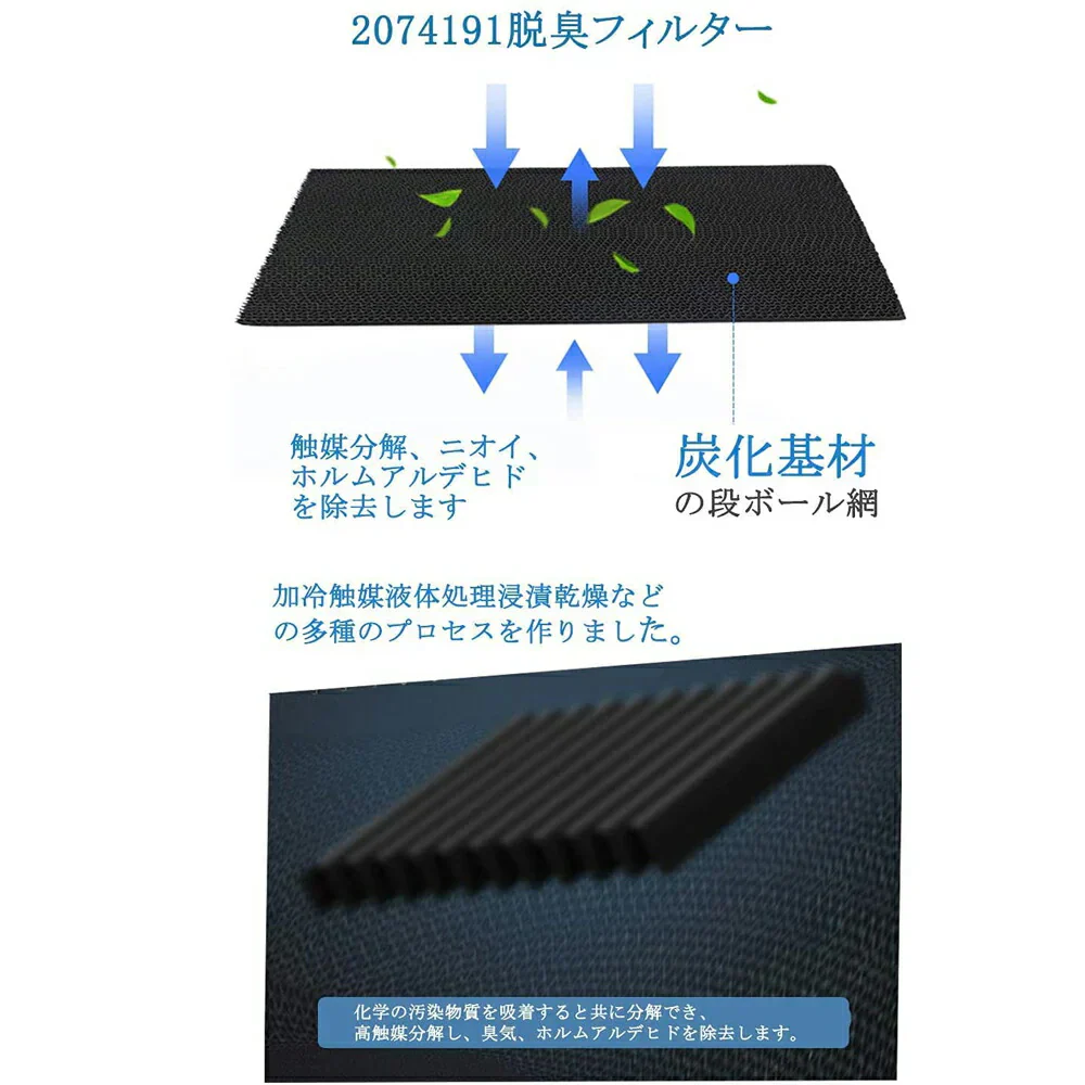 【全て日本国内発送】ダイキン 集塵フィルター KAFP044A4 脱臭フィルター 2140795 ダイキン加湿空気清浄機 フィルター kafp044a4 集じん・脱臭フィルターセット 互換品(2枚セット)