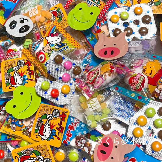 【 駄菓子6種 各5個 計30点セット 】駄菓子 お菓子 セット 詰め合わせ 大人買い 金平糖 こんぺいとう スナック ラムネ チョコレート マシュマロ 菓子 人気 プレゼント おやつ