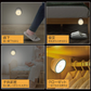 人の動きを検知して自動点灯！丸型LED人感センサーライト