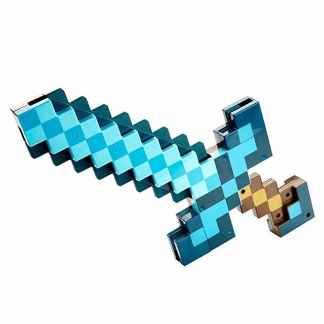 当日発送 ゲームの剣 2in1 マインクラフト ソード ゲーム 変形 キッズ 男の子 青色 かっこいい おもちゃ 面白い