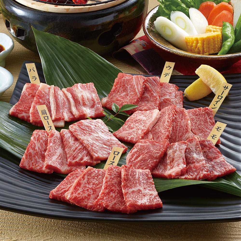 国産黒毛和牛6種部位【送料込み】【お届け不可地域：沖縄・離島】
