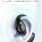 ワイヤレスイヤホン Bluetooth 5.3 耳掛け式 片耳 超軽量ブルートゥースヘッドホン ヘッドセット HIFI高音質 ワンタッチ操作 低遅延 左右分離型 自動ペア s091A(ホワイト)