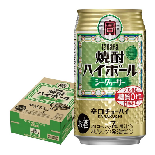 宝酒造 タカラ 焼酎ハイボール シークワーサー 350ml×1ケ−ス/24本