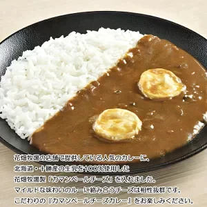 【北海道限定】花畑牧場【カマンベールチーズカレー】【モッツァレラチーズカレー】レトルト【1人前×各1袋】新千歳空港 お土産
