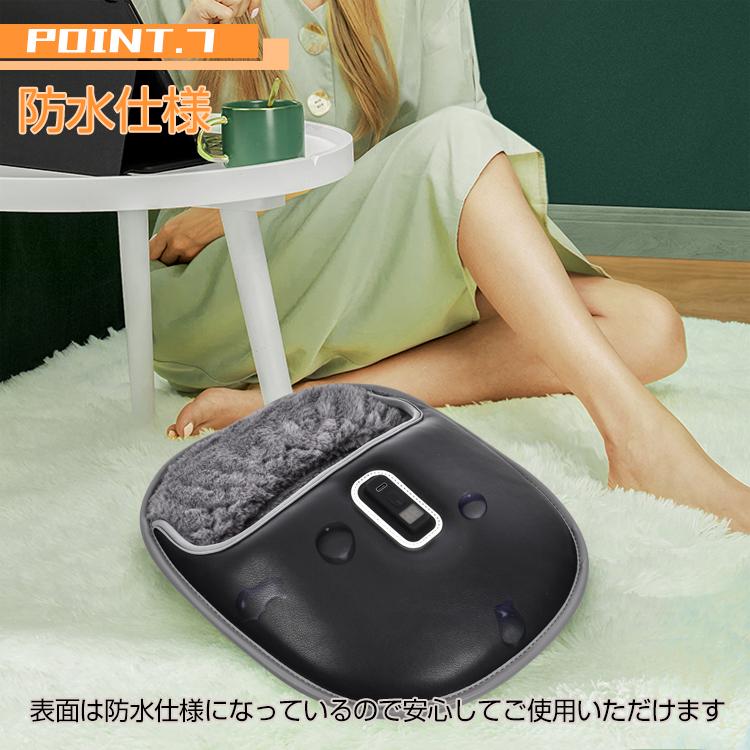 フットヒーター 「イエロー」 フットウォーマー 足温器 電気 防寒 暖房 足元 ヒーター USB ny563-ye