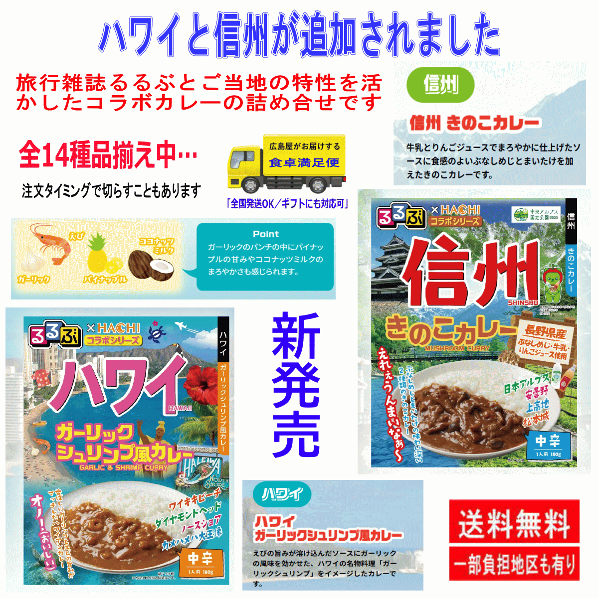 【カレー Re】ハチ食品 JTBトラベル るるぶ 雑誌パッケージの完成版 全国ご当地 レトルトカレー 北海道 青森 金沢 横浜 小笠原 京都 大阪 神戸 広島 博多 鹿児島 沖縄 12個セット 関東圏送料無料