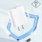 [MFi/PSE認証済み] ＼Type-C to Lightning／iPhone 充電器 20W PD 急速充電 Type C 充電器 USB C - iPhone 充電ケーブル 1.8m付き USB-C 急速充電器 スマホ充電器 iPhone 電源アダプター タイプC アイフォン 充電器 iPhone14/13/Pro/max/iPad Pro/AirPods