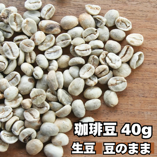 【お届けまで約2週間】コーヒー豆（生豆）40g【カウシェファーム収穫対象商品】