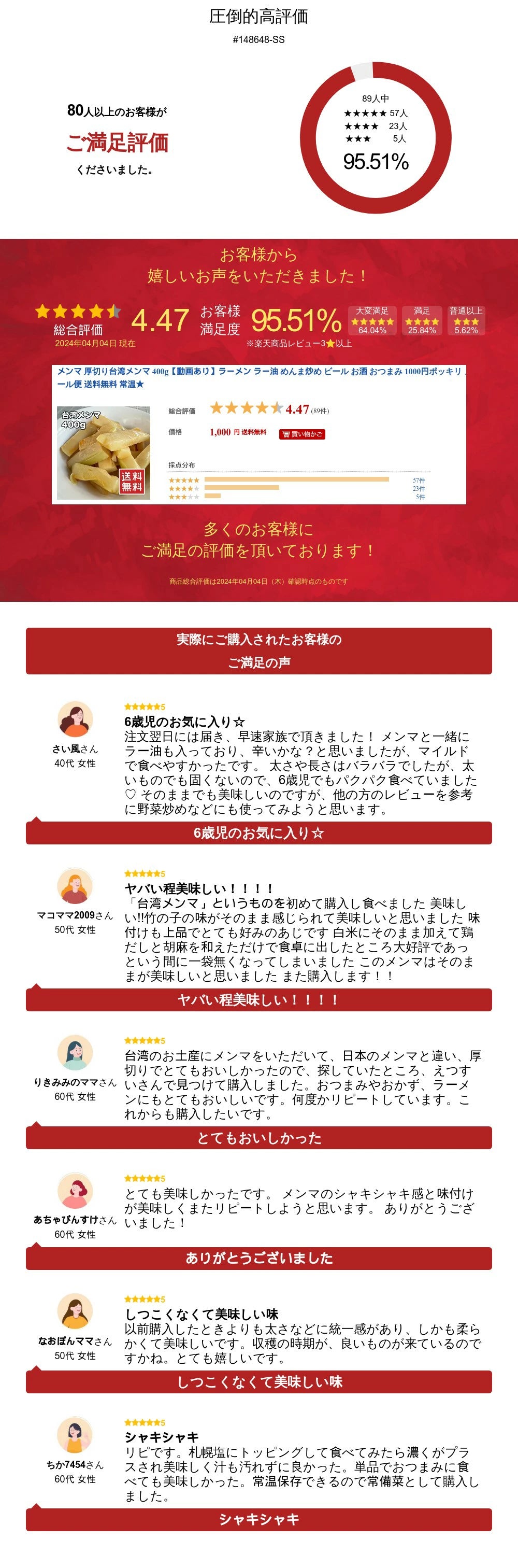 メンマ 厚切り台湾メンマ 400g ラーメン すごく美味しいですよ ラー油 めんま炒め ビール お酒 おつまみ 常温