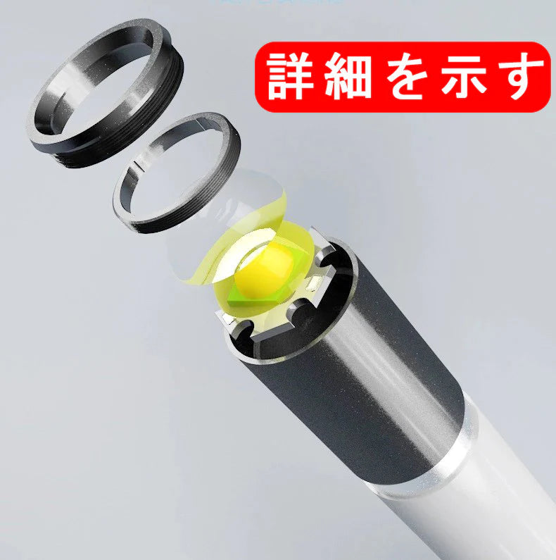 led 懐中電灯 小型 軍用 強力 超高輝度 ズーム式 ledライト USB充電式 大容量電池　ハンディライト ミニ 軽量 明るい SOS点滅 防災 地震 停電対策(w184)