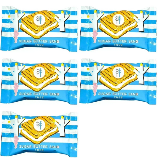 シュガーバターサンドの木 5個入り バラ売り 人気 おすすめ スイーツ お菓子 お試し ご自宅用 シュガーバターの木 シュガーバターサンド (シュガーバター5)※