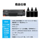 トナーカートリッジ1本と補充用トナー粉3本セット LBP6040 LBP6030用 CRG-325対応 Canon キヤノン 互換 大容量 詰め替え可能 リサイクル レーザープリンター