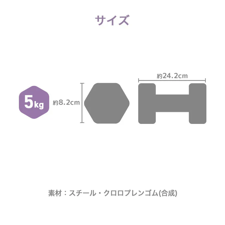 【5kg 】【ブルー】ダンベル 2個セット カラーダンベル ダンベル コンパクト おしゃれ かわいい カラフルダンベル エクササイズ フィットネス シェイプアップ ダイエット スポーツ 筋トレ 筋力アップ インナーマッスル 男女兼用 男性 女性 自宅 セット