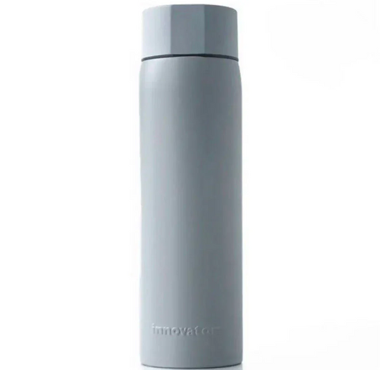 水筒 保温 保冷ステンレス ボトル 480ml イノベーター(スチールグレー) お弁当用 熱中症対策 水分補給