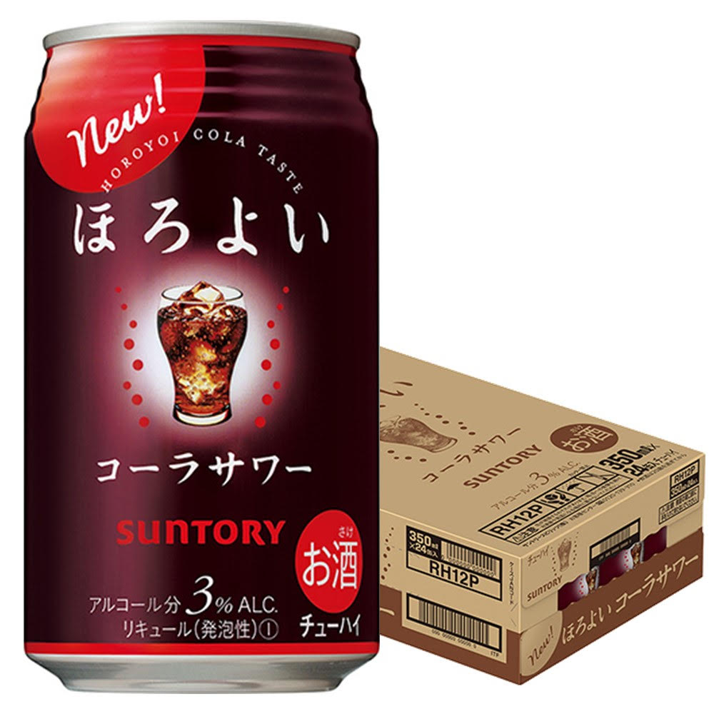 【送料無料】サントリー ほろよい コーラサワー 350ml×1ケース/24本【北海道・東北・四国・九州地方は別途送料が掛かります】