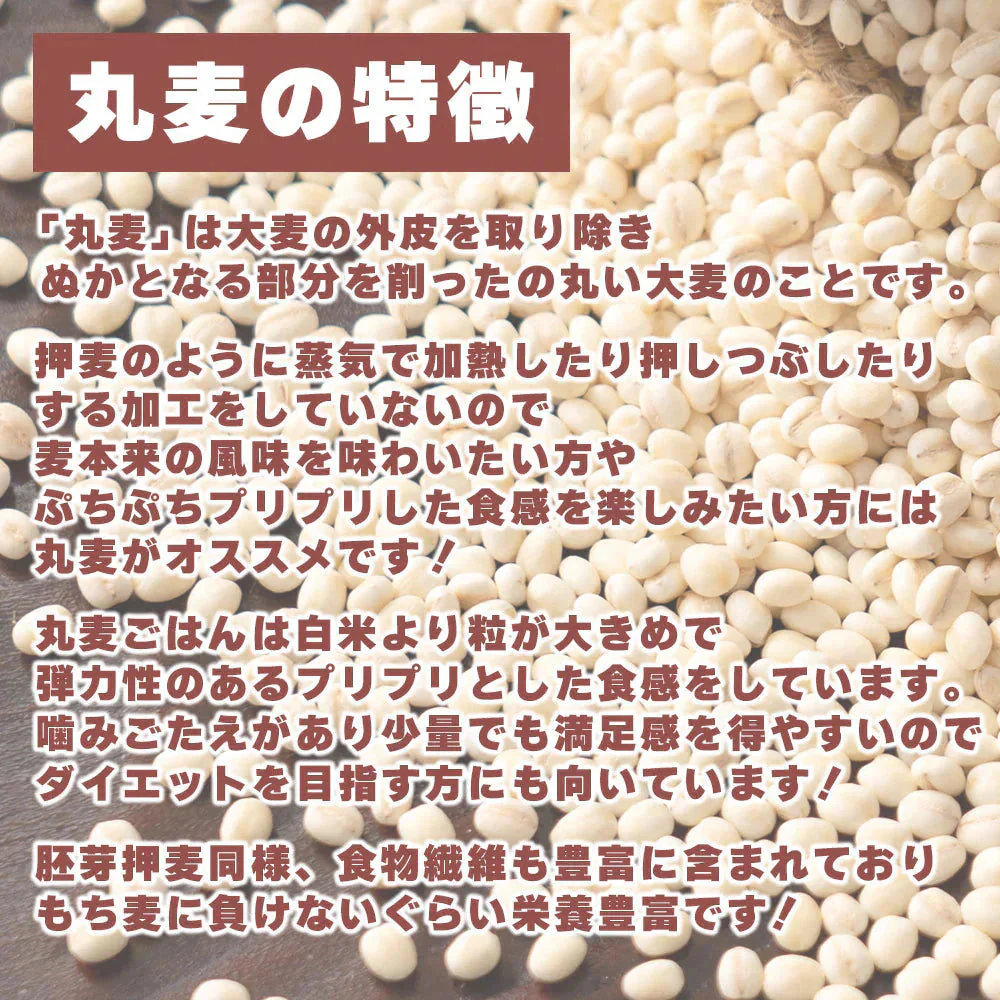 雑穀 雑穀米 国産 丸麦 8kg(400g×20袋) 業務用サイズ 無添加 無着色 送料無料