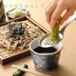 薬味おろしスプーン◆ しょうが にんにく おろし金 おろし器 すりおろし 唐揚げ 鍋 スプーン 食洗機OK わさびおろし