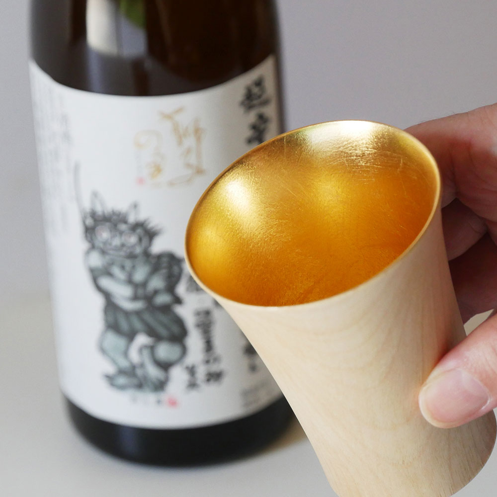 祝杯 ナチュラル 金【送料込み】【お届け不可地域：北海道・沖縄・離島】