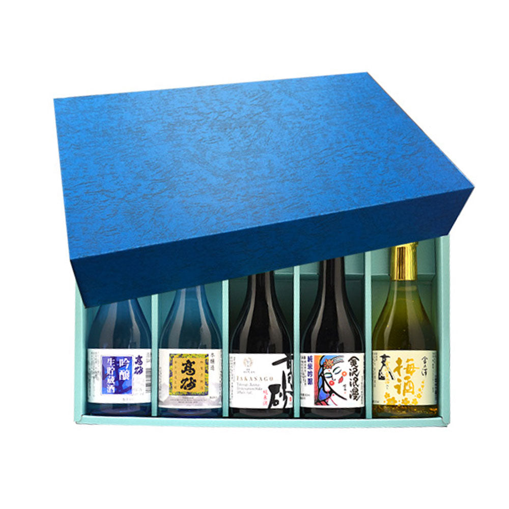 高砂 飲み比べ Cセット (300ml 5本)【お届け不可地域：北海道・沖縄・離島】