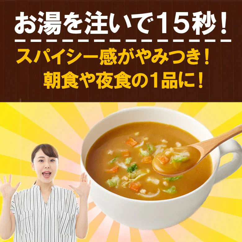 スープカレー 送料無料 8食入 粉末タイプ カレーうどん カレーラーメン カレーメシ