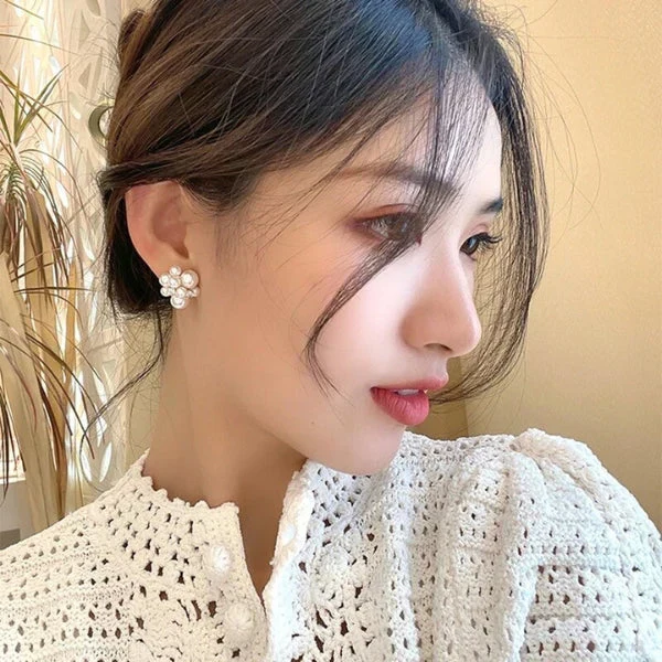 ピアス レディース アレルギー対応 パール 大ぶり おしゃれ 大きい 韓国 金 メッキ キラキラ 結婚式 小ぶり シンプル 大きめ 大きい 上品 かわいい