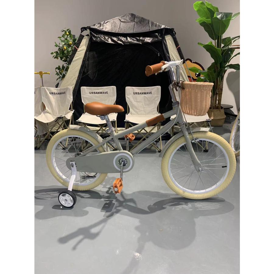 即納 自転車 子供 キッズ 20インチ 高さ調節可能 補助輪付き カゴ付き男の子 女の子 贈り物 ランニングバイク w352A(ピンク)