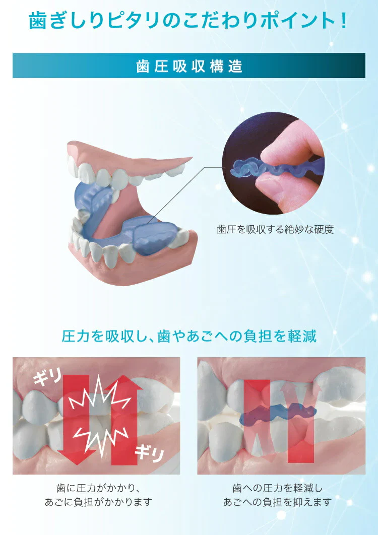 【ブルー 】歯ぎしりピタリ ストロング 歯ぎしり マウスピース 歯軋り はぎしり 安眠 快眠 グッズ 睡眠時 睡眠中 いびき 歯ぎしり防止グッズ 不眠 対処法 対策 防止 プレゼント
