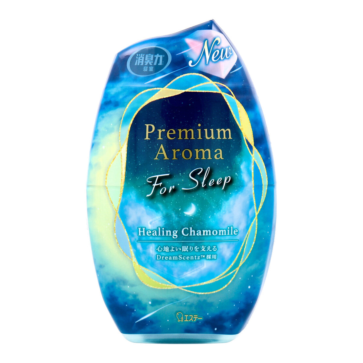 エステー お部屋の消臭力 プレミアムアロマ ForSleep ヒーリングカモミール 400mL X4個