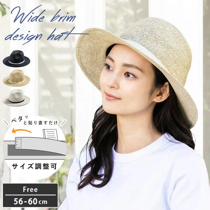 【フリー56-60cm-ベージュ】【商品名：12DA中折れHAT】