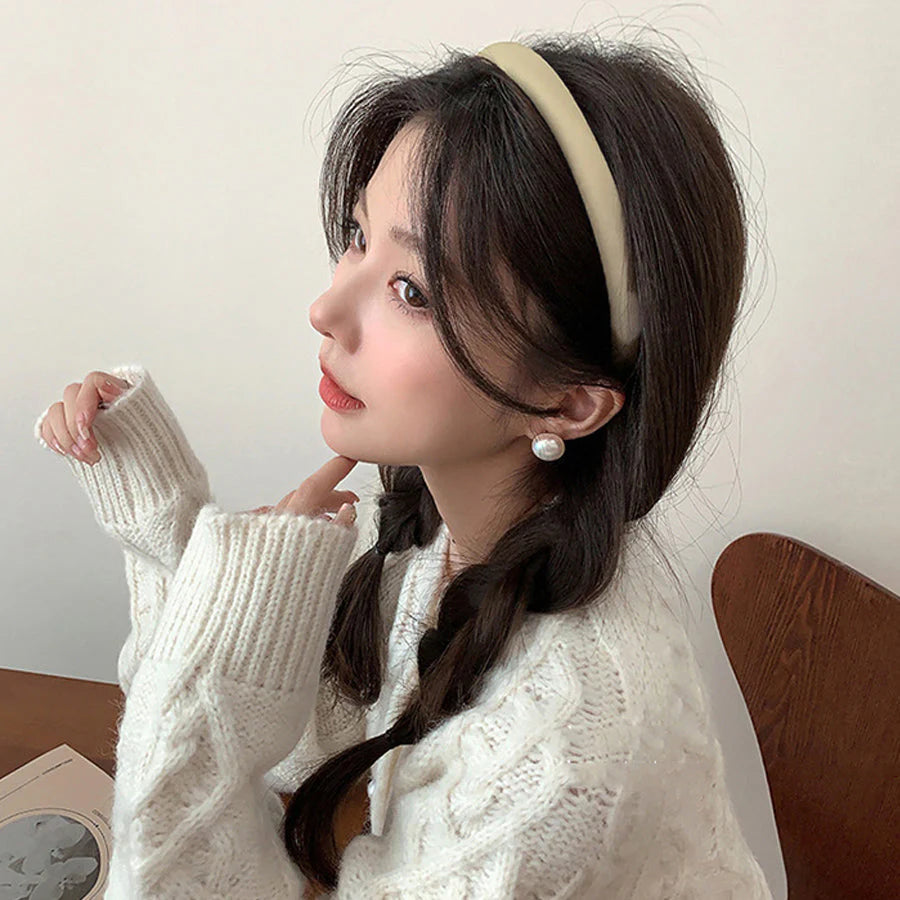 (ピンク)カチューシャ  無地 シンプル レディース キッズ  まとめ髪 ヘアアクセサリー 痛くない ヘアバンド  ヘアアレンジ 上品