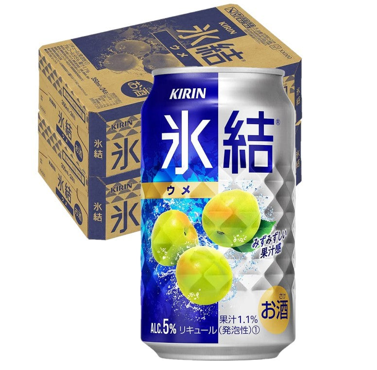 【送料無料】キリン 氷結 ウメ 350ml×2ケース/48本【北海道・沖縄県・東北・四国・九州地方は必ず送料がかかります】