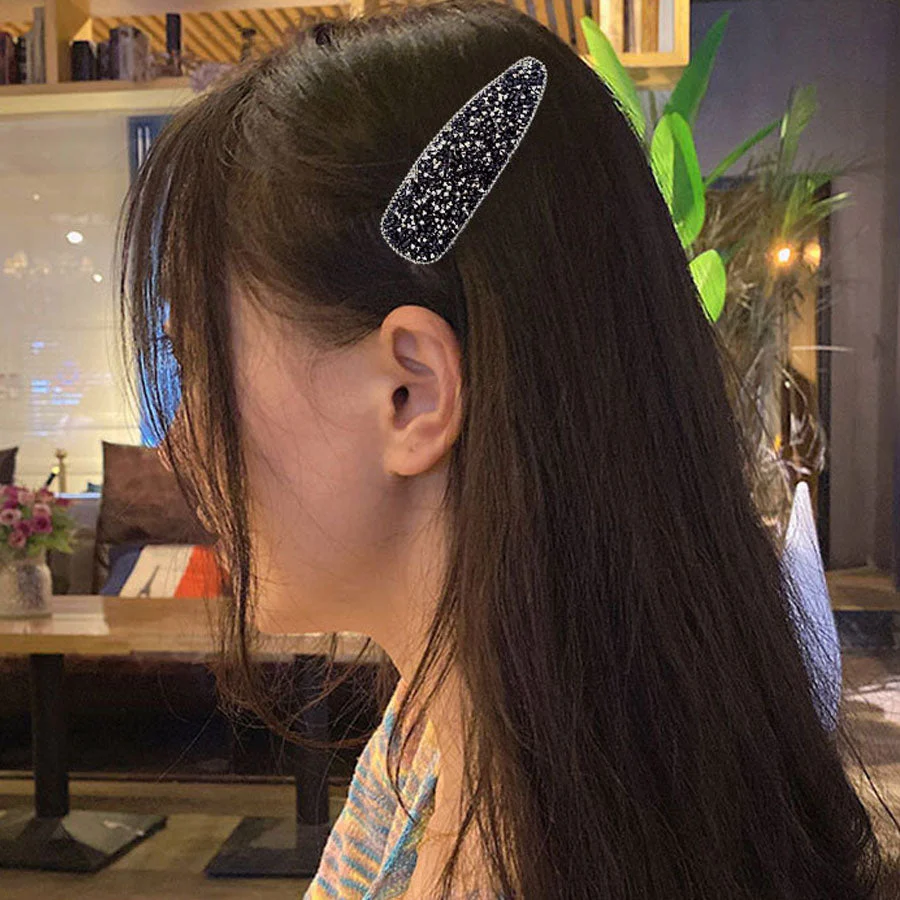 (Aグレー)キラキラヘアピン ヘアピン ヘアアクセサリー 髪飾り ヘア留め 前髪 サイド髪 小物 おしゃれ お洒落 かわいい 上品 パーティー飾り