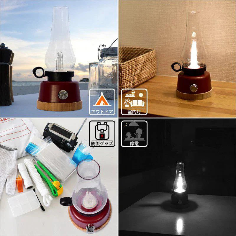 LEDランプ　ランプ　キャップ　LEDランタン　3段階調光　パーティーパブの装飾 ギフト　照明　誕生日、パーティー、お祭り w205B(ブラック)