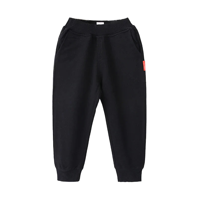 スウェット ブラック 100cm ズボン パンツ 子供 キッズ 90 100 110 120 130 140 150 160 体操服 学生 運動会 男子 女子 幼稚園 カジュアル ボトムス グレー 黒 無地 綿 吸汗発散