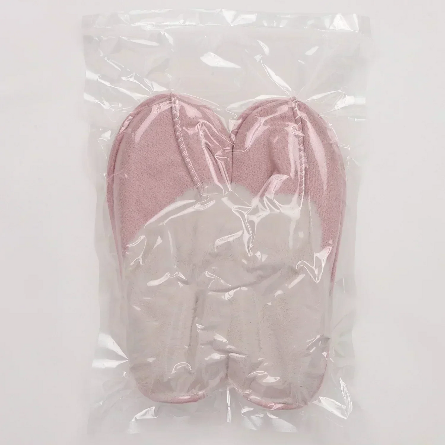 【ピンク／S／圧縮梱包】ルームシューズ スリッパ ムートン 風 厚底 カップル メンズ レディース 来客用 もこもこ 暖かい かわいい おしゃれ ファー 冷え防止 屋内 寒さ対策 秋冬 冬用 フェイクファー 室内履き 新生活 プレゼント