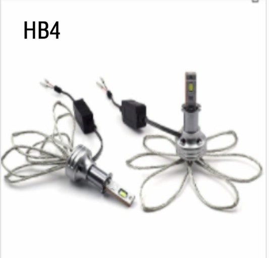 車検対応 LEDバルブ 高輝度 CSPチップ搭載 ファンレス フォグランプ 爆光 フォグランプ 一体型 取付簡単 2個入り w650E(HB4)