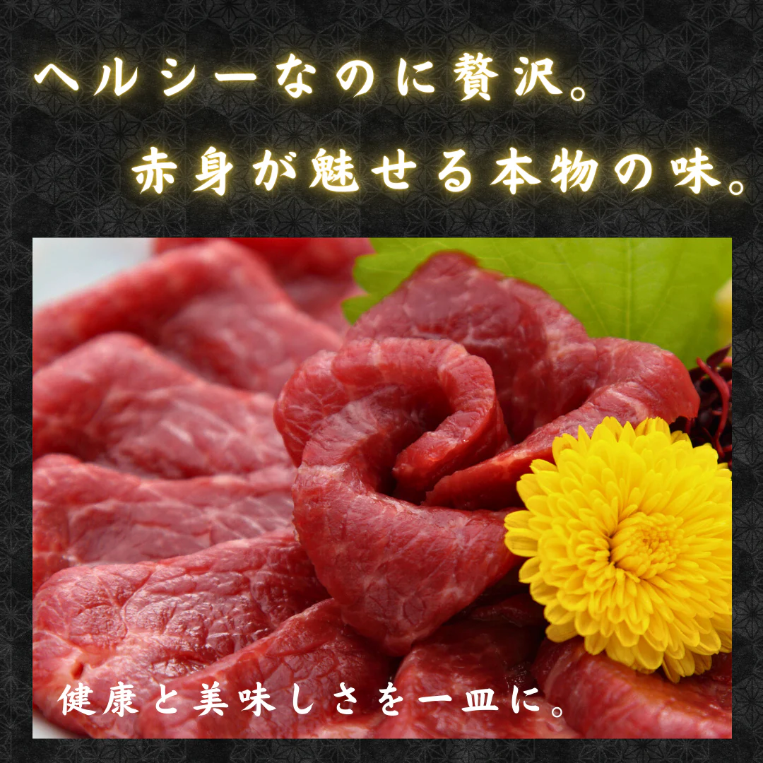 【馬肉】馬刺し （赤身） 10人前 500g（不定貫） 馬刺し 馬肉 赤身 刺身