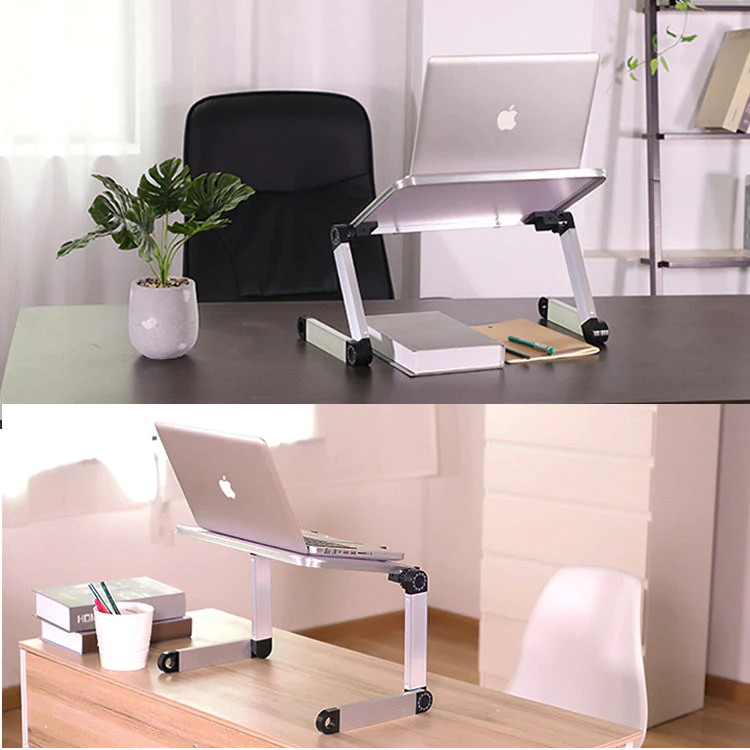 【White】ノートパソコン スタンド 冷却ファン搭載 折りたたみ式 軽量 30cm  pcst-003